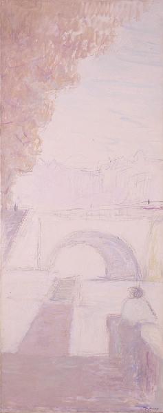 Lyon n°6 : La Saône et l'homme accoudé, Jacques Truphemus, 1982