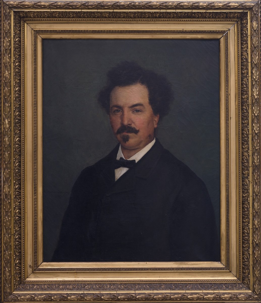 Le Père - Portrait de la famille Théophile Faure de Lucenay (Rhône), Théodore Lévigne, 1889 Date d'exécution