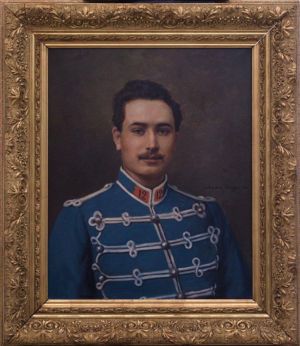 Le Fils - Portrait de la famille Théophile Faure de Lucenay (Rhône), Théodore Lévigne, 1901 Date d'exécution
