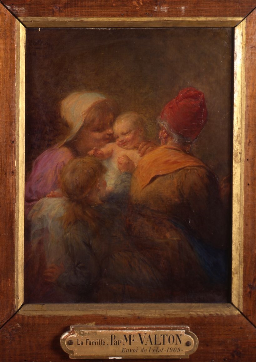 La Famille, Édmond Eugène Valton, 1908 Date d'exécution