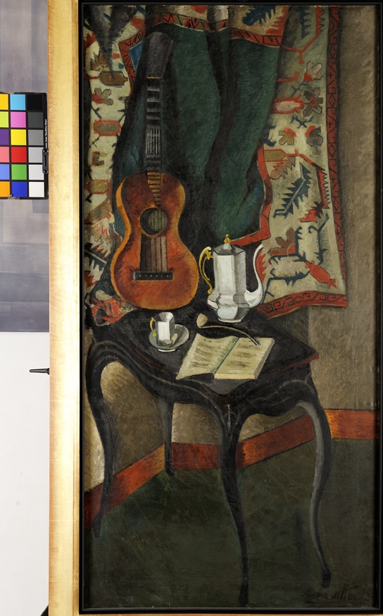 Nature morte à la guitare n° III, André Utter, 1919