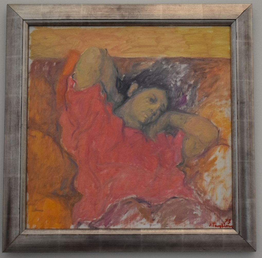 Aimée au corsage rose ; Portrait de femme, Jacques Truphemus, 1993 Date d'exécution