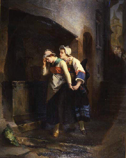 Premières amours ; Scène savoyarde_0
