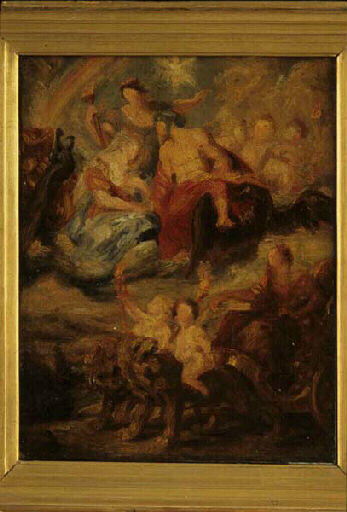Entrevue de Henri IV et de Marie de Médicis_0
