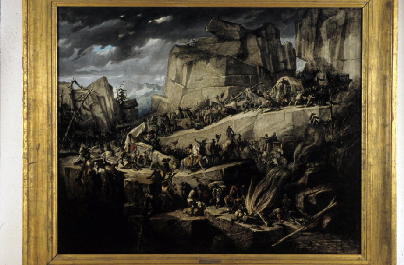 Annibal franchissant les Alpes_1