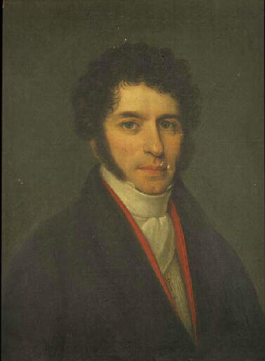 Portrait d'homme, Pierre Emmanuel Moreau, 1820