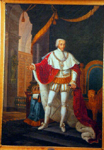 Portrait de Victor-Emmanuel I, roi de Sardaigne, Pierre Emmanuel Moreau, 1820