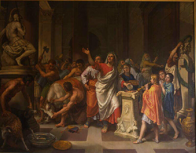 Sacrifice au Dieu Mars_0