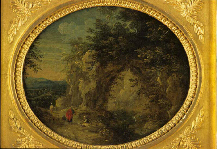 Paysage, Marten Ryckaert, 1ère moitié 17e siècle