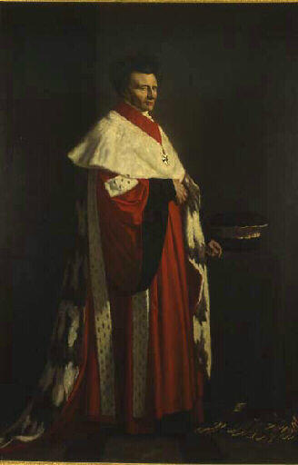Portrait du Président Mesnard, Louis-Georges Brillouin, 1853