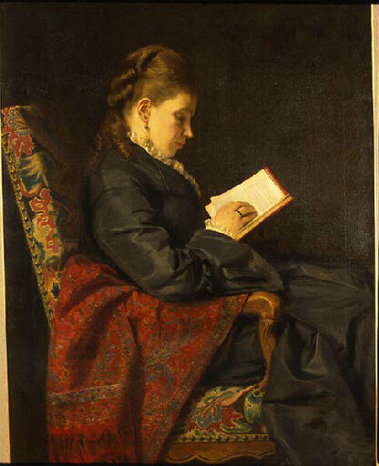 Portrait de la femme de l'artiste_0