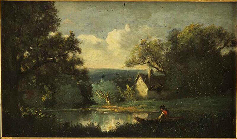 Paysage, Léon Victor Dupre, 19e siècle
