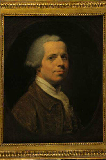 Portrait d'homme, Bénigne Gagnereaux, 18e siècle