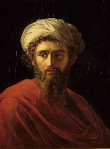 Portrait d'oriental, Pierre Narcisse Guerin, 18e siècle, 19e siècle