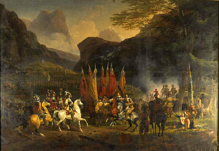 Louis XIII forçant le pas de Suse (en 1629)_0