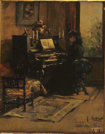 Jeune fille au piano_0