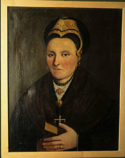 Portrait de femme en costume tarin_0