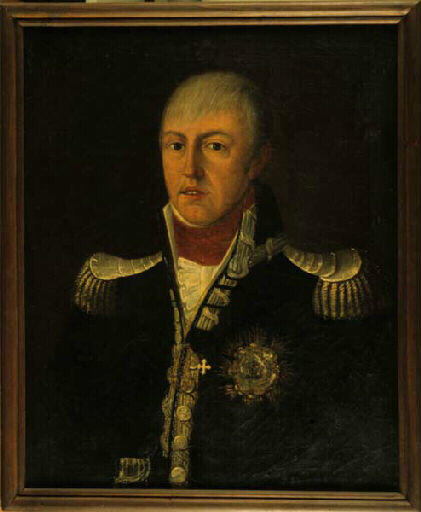 Portrait du roi Charles-Félix, Pierre Emmanuel Moreau, 19e siècle