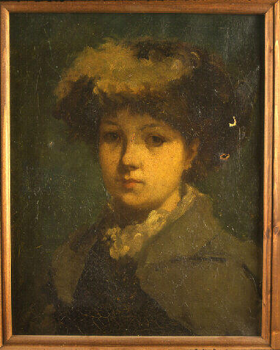Portrait de jeune fille, 4e quart 19e siècle