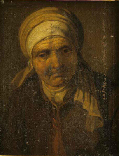 Portrait de femme âgée_0