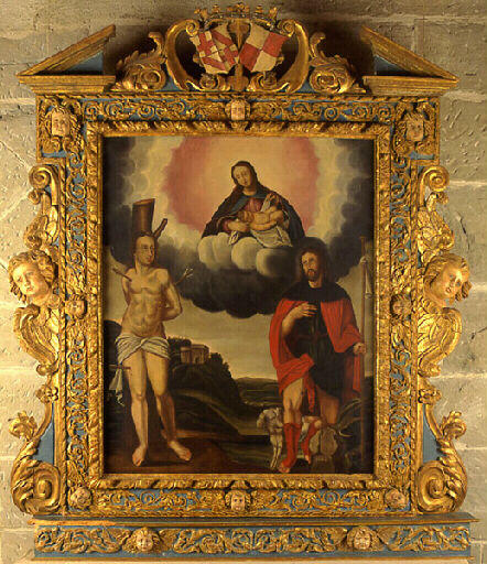 Retable de la chapelle du château de Saint-Hélène-sur-Isère_0