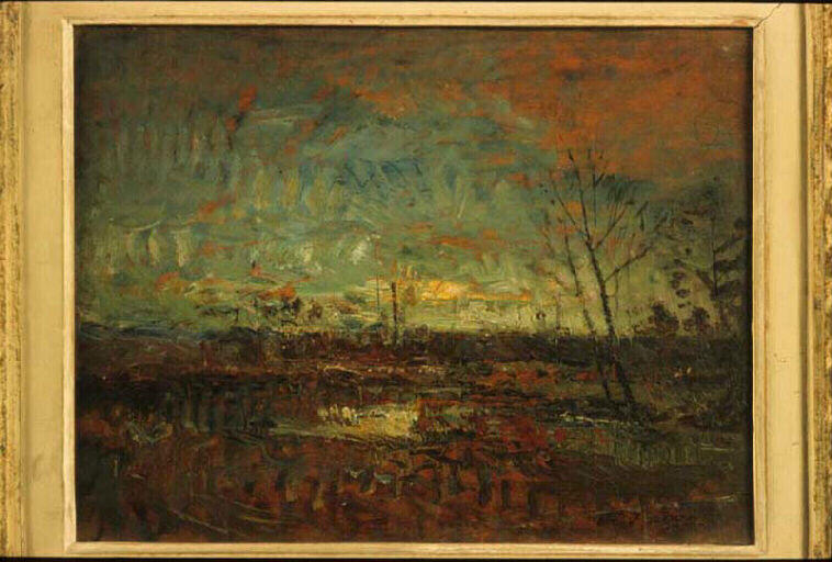 Paysage de marais : environs de Morestel_0