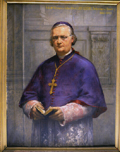 Portrait d'Albert Leuillieux, archevêque de Chambéry de 1881 à 1893_0