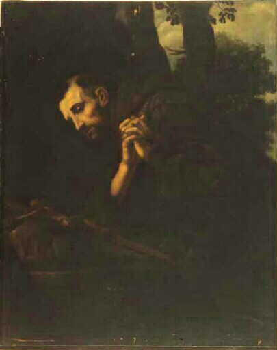 Saint François d'Assise en prière_0