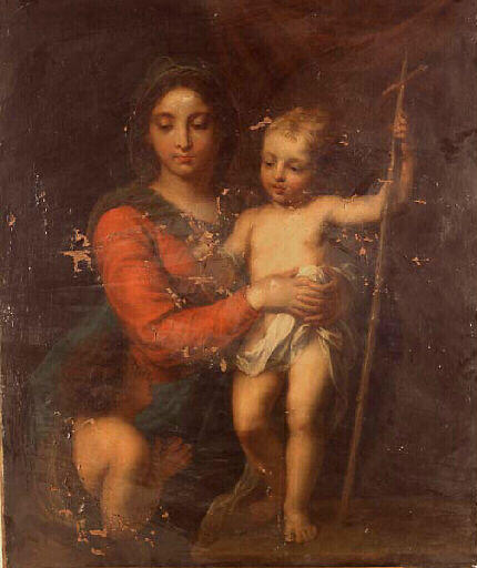 Vierge à l'Enfant avec Saint-Jean Baptiste_0