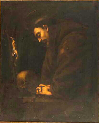 Saint François d'Assise en prière_0