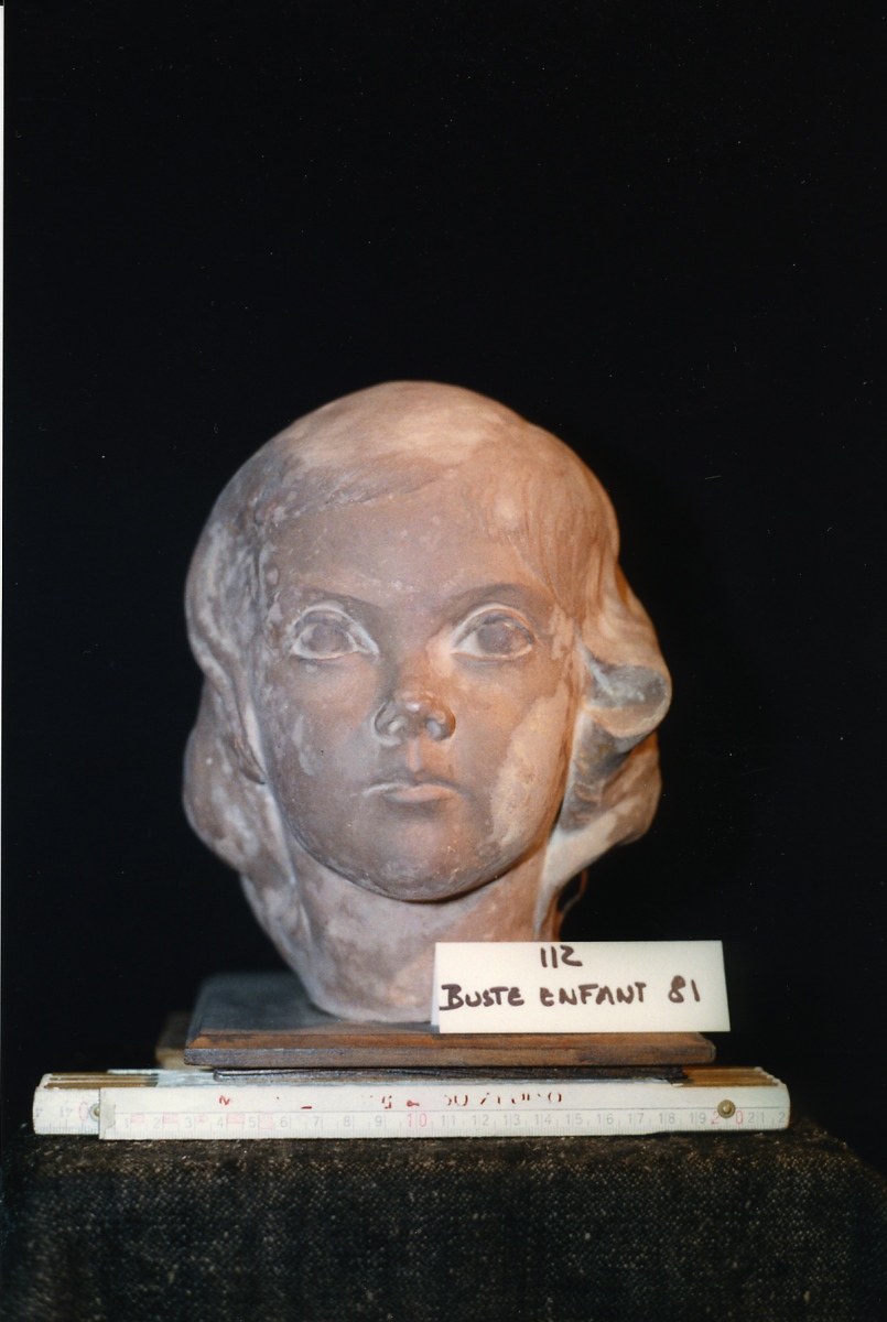 Buste enfant 81, Marguerite Peltzer, 1981