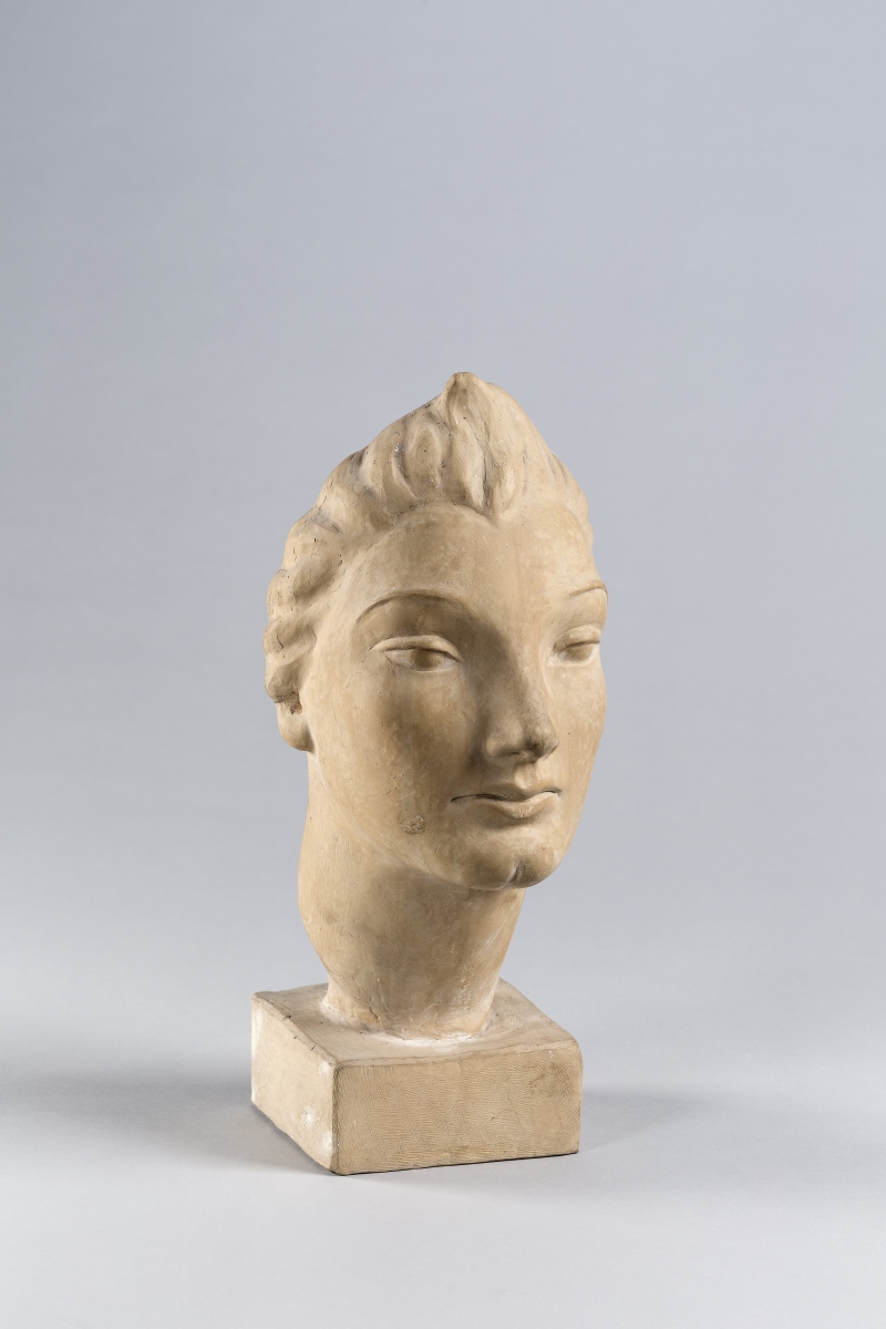 Portrait de femme stylisé, Marguerite Peltzer