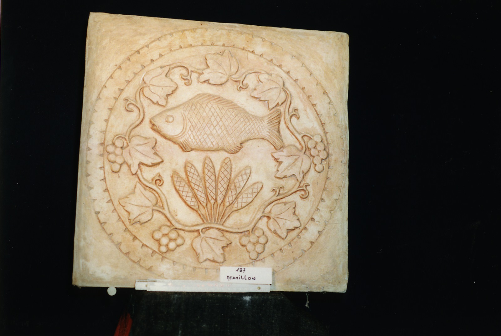 Frise avec poisson, Marguerite Peltzer