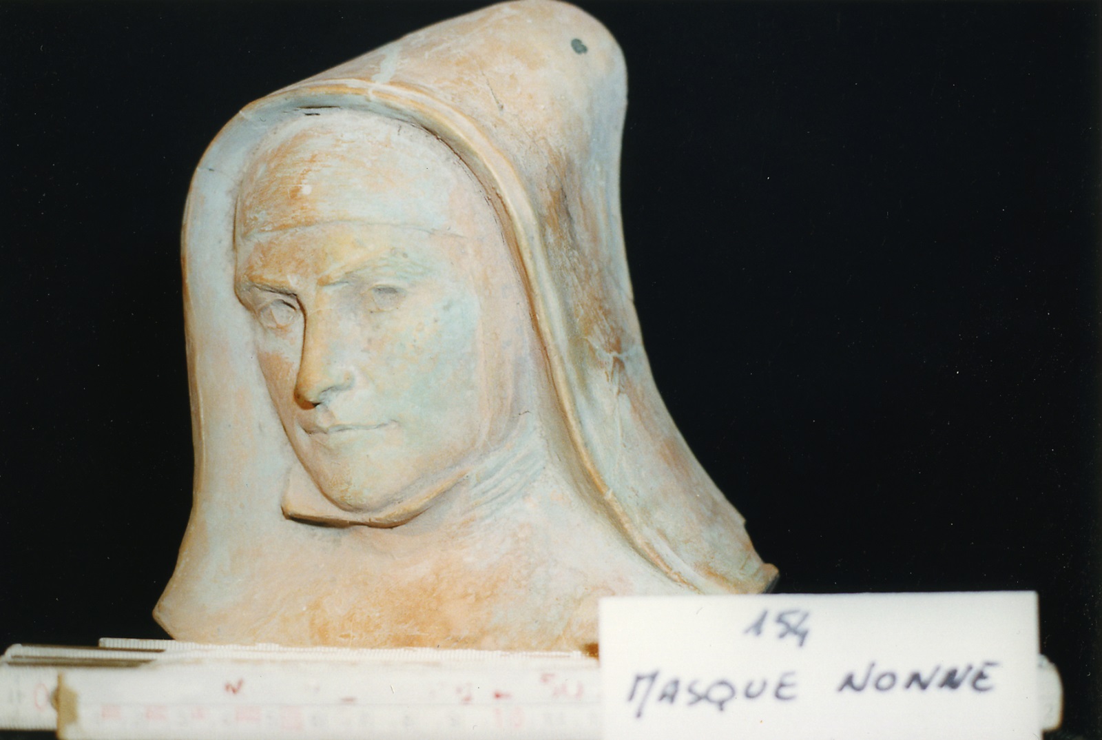 Masque de Sainte Jeanne-Antide Thouret, Marguerite Peltzer, 1983