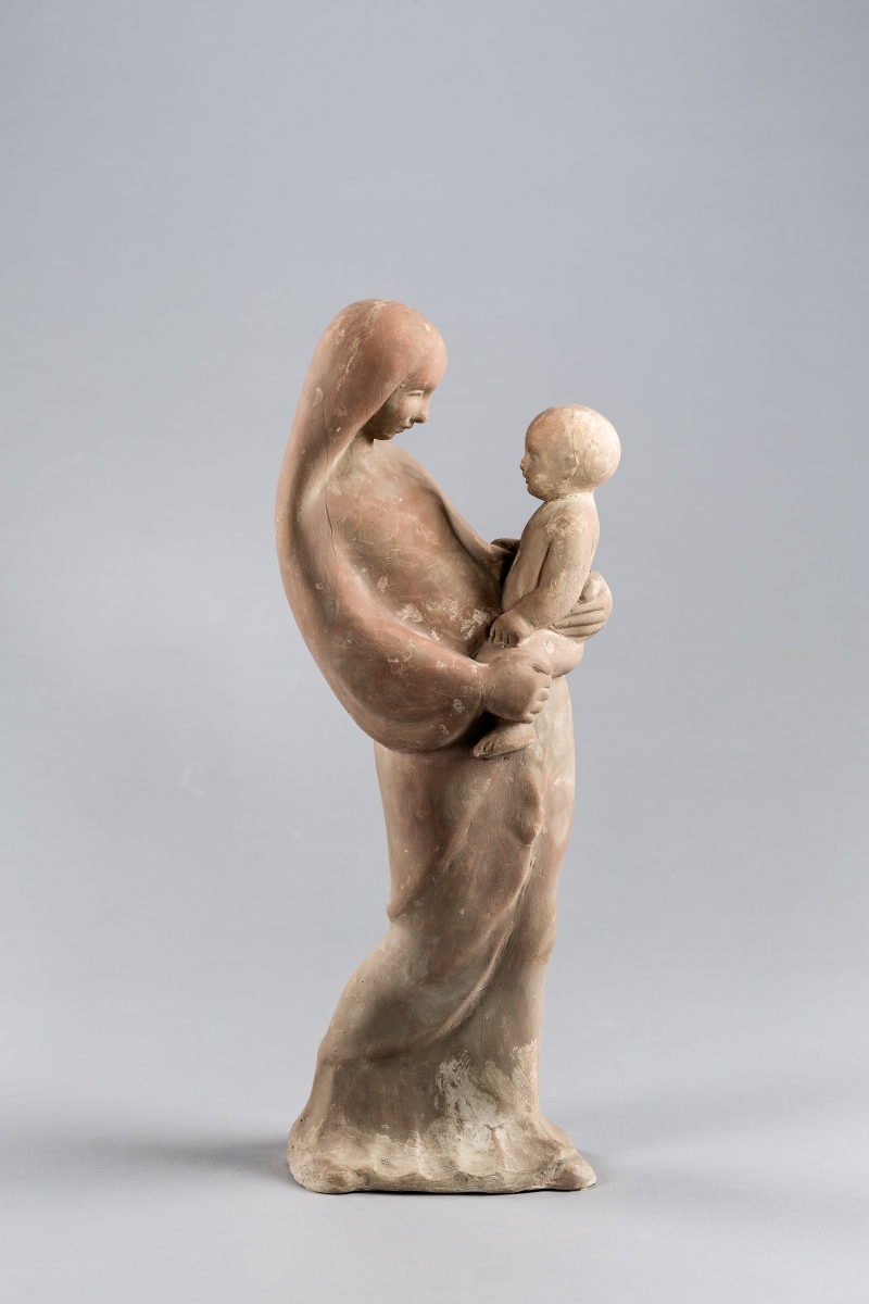Vierge à l'enfant, Marguerite Peltzer