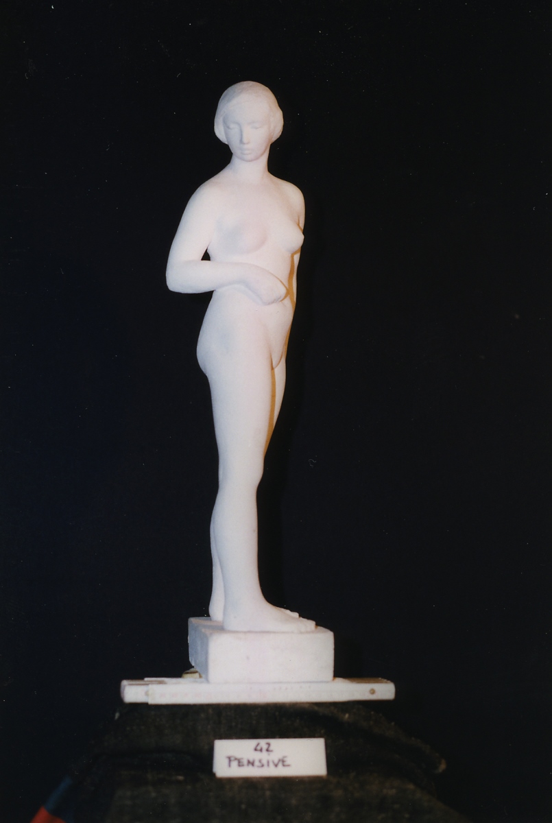 Pensive, Marguerite Peltzer