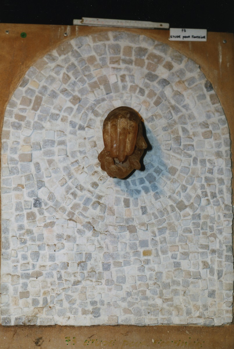 Éléments pour fontaine, Marguerite Peltzer, 1975