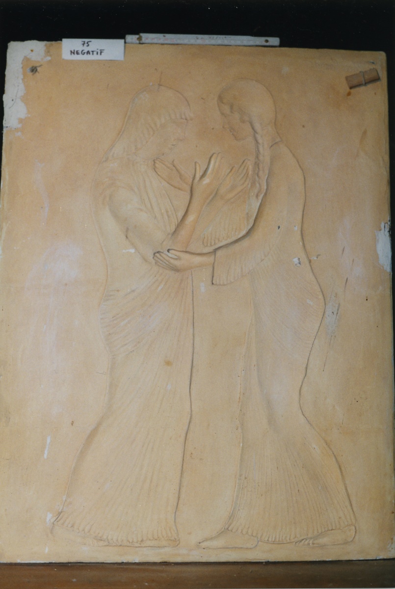 Négatif de deux femmes, Marguerite Peltzer