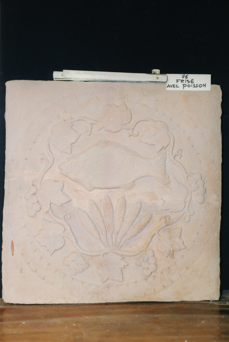 Frise avec poisson, Marguerite Peltzer