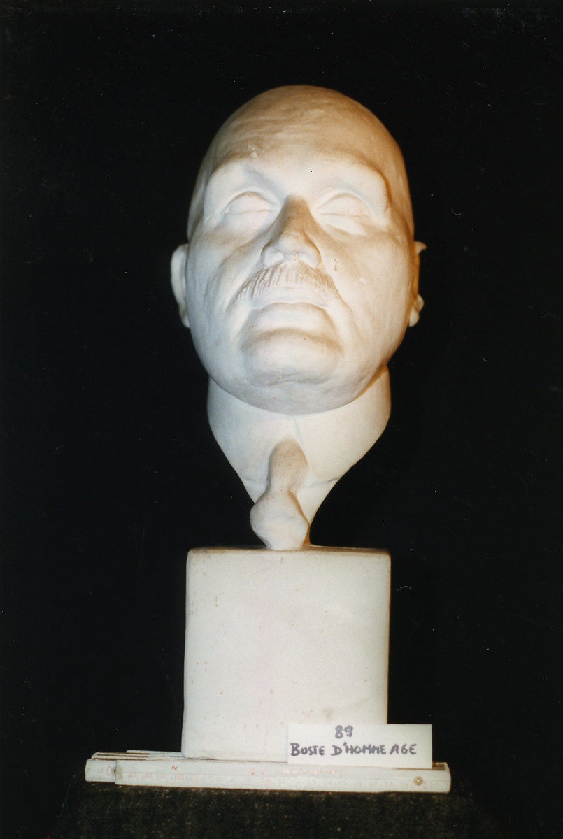 Buste d'homme agé, Marguerite Peltzer