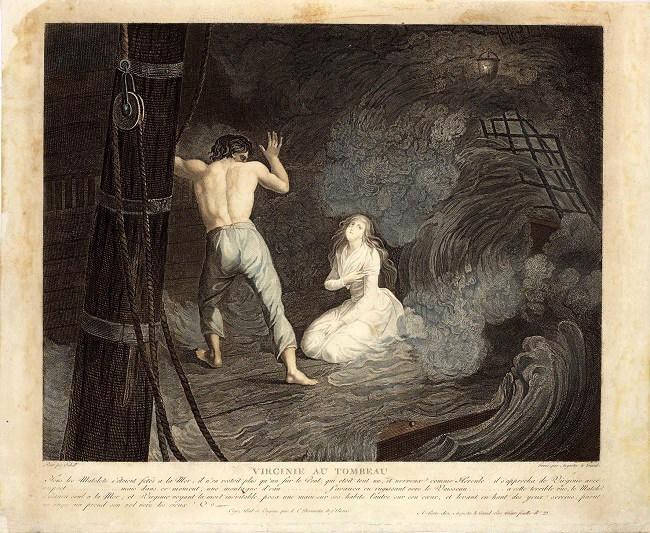 Virginie au tombeau, Jean-Frédéric Schall, 1791
