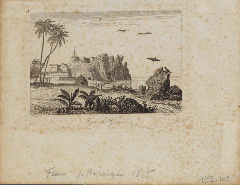 Fort de Gorée, Buttura, 19e siècle