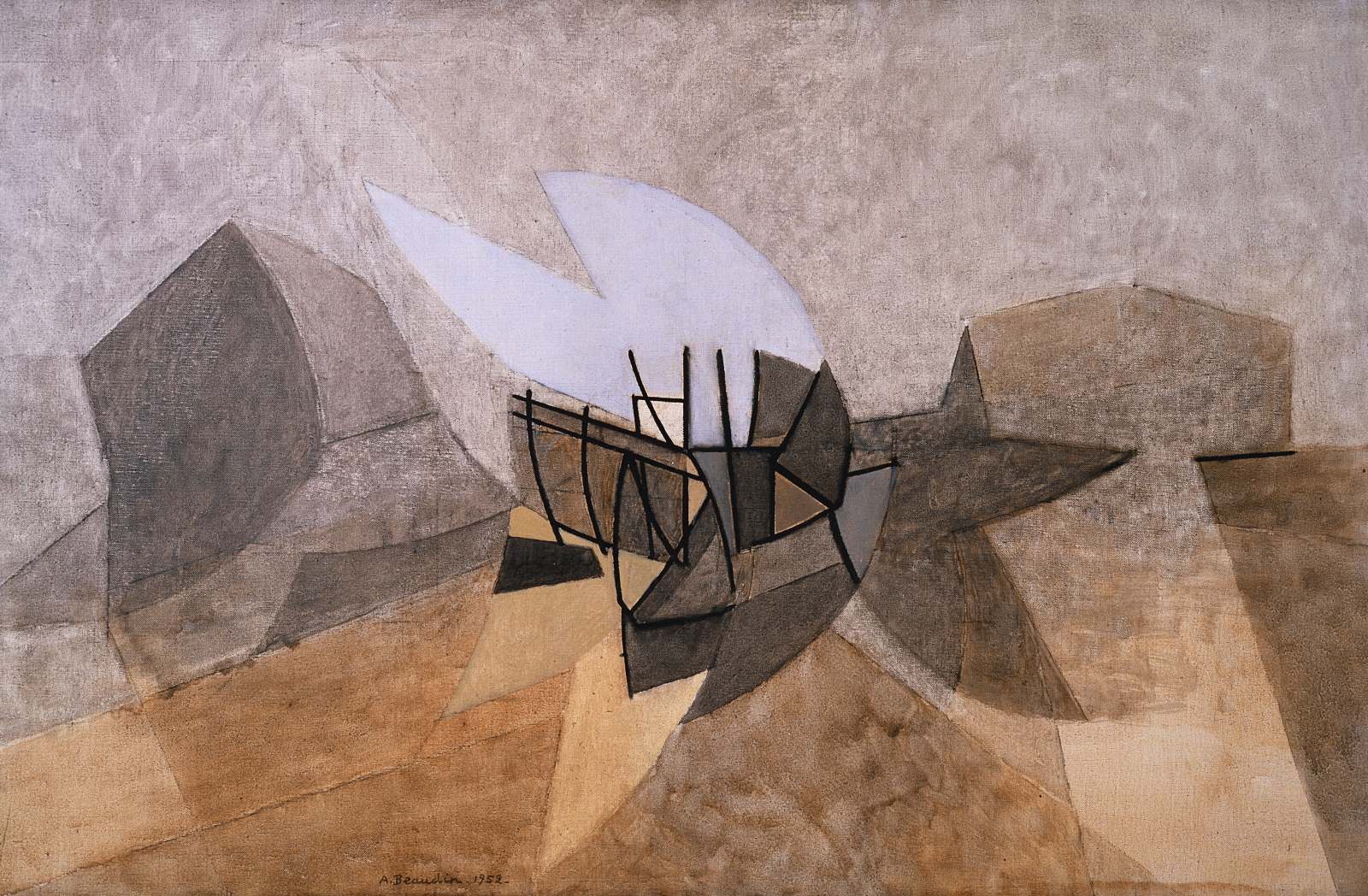 Sauveterre, André Beaudin, 1952