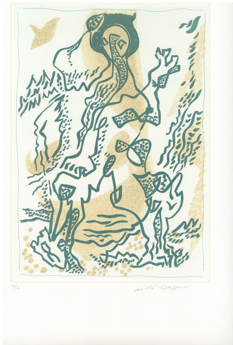 La Velléda, André Masson, 1982