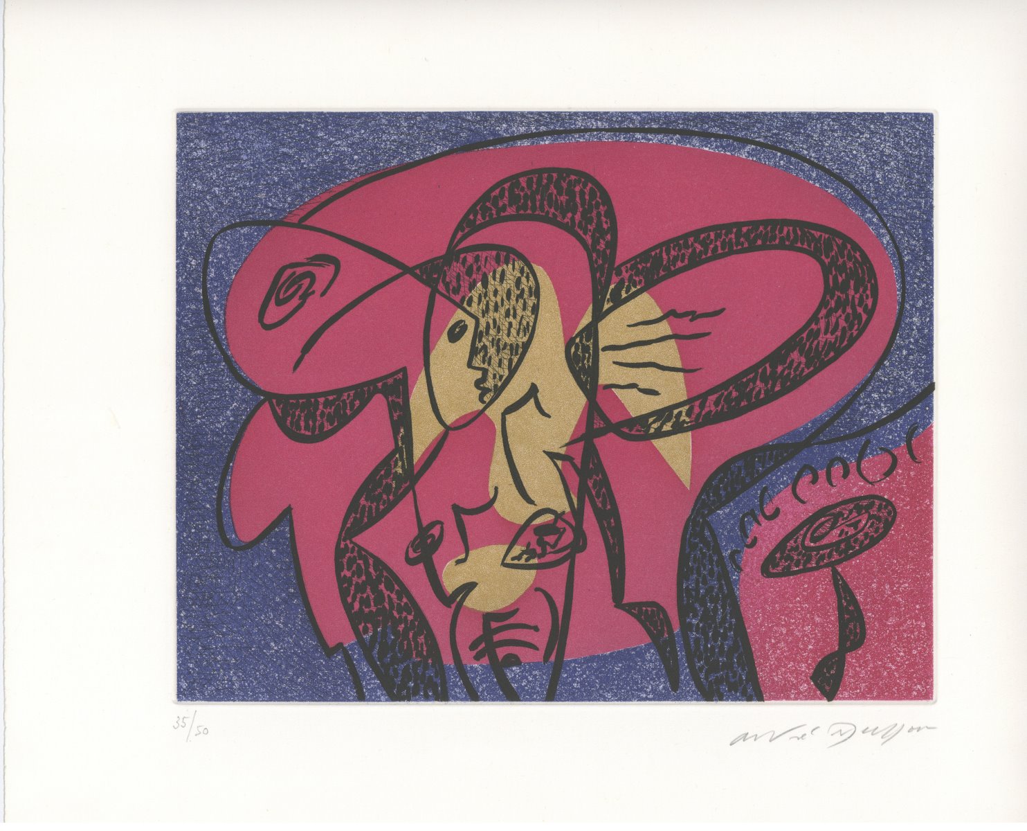 Papillonerie, André Masson, 1981