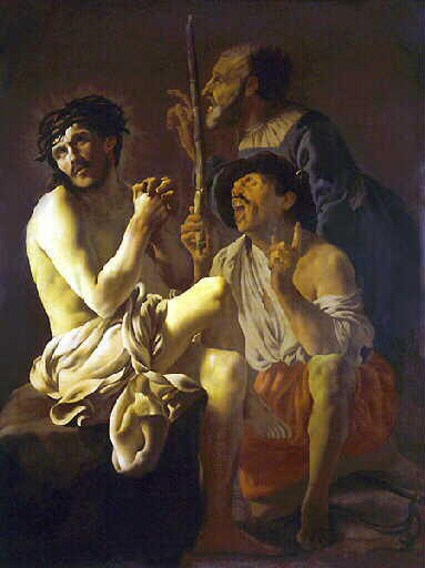 Le Christ aux outrages, Hendrick Ter Brugghen, 17e siècle