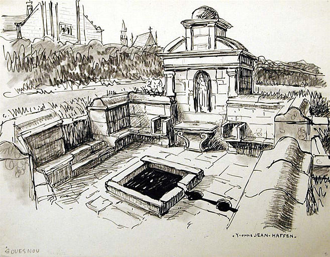 Gouesnou : la fontaine St Goeznou [titre attribué]_0
