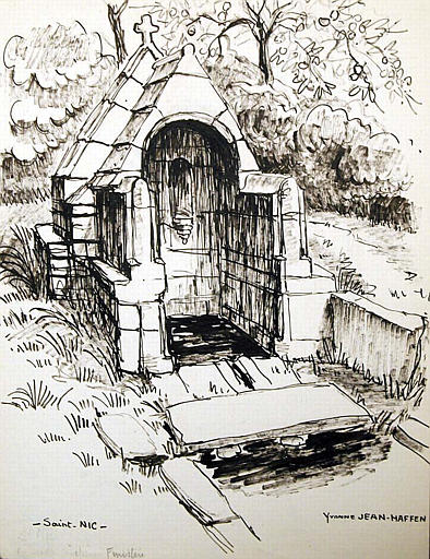 Saint Nic : la fontaine [titre attribué]_0