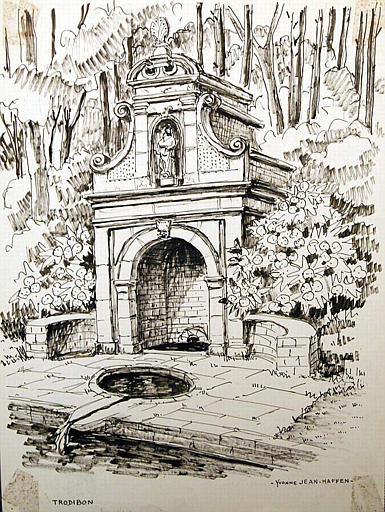 Fontaine ornementale : Trodibon [titre attribué]_0