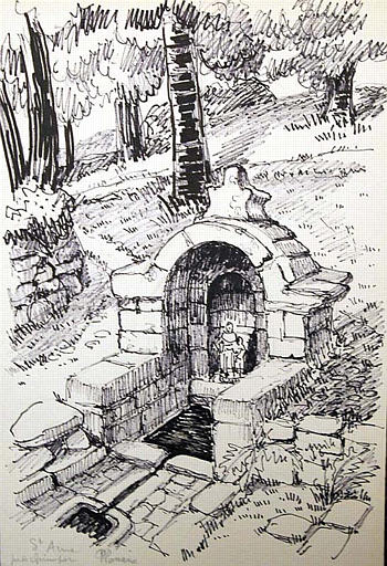 Ste Anne : fontaine monumentale [titre attribué]_0
